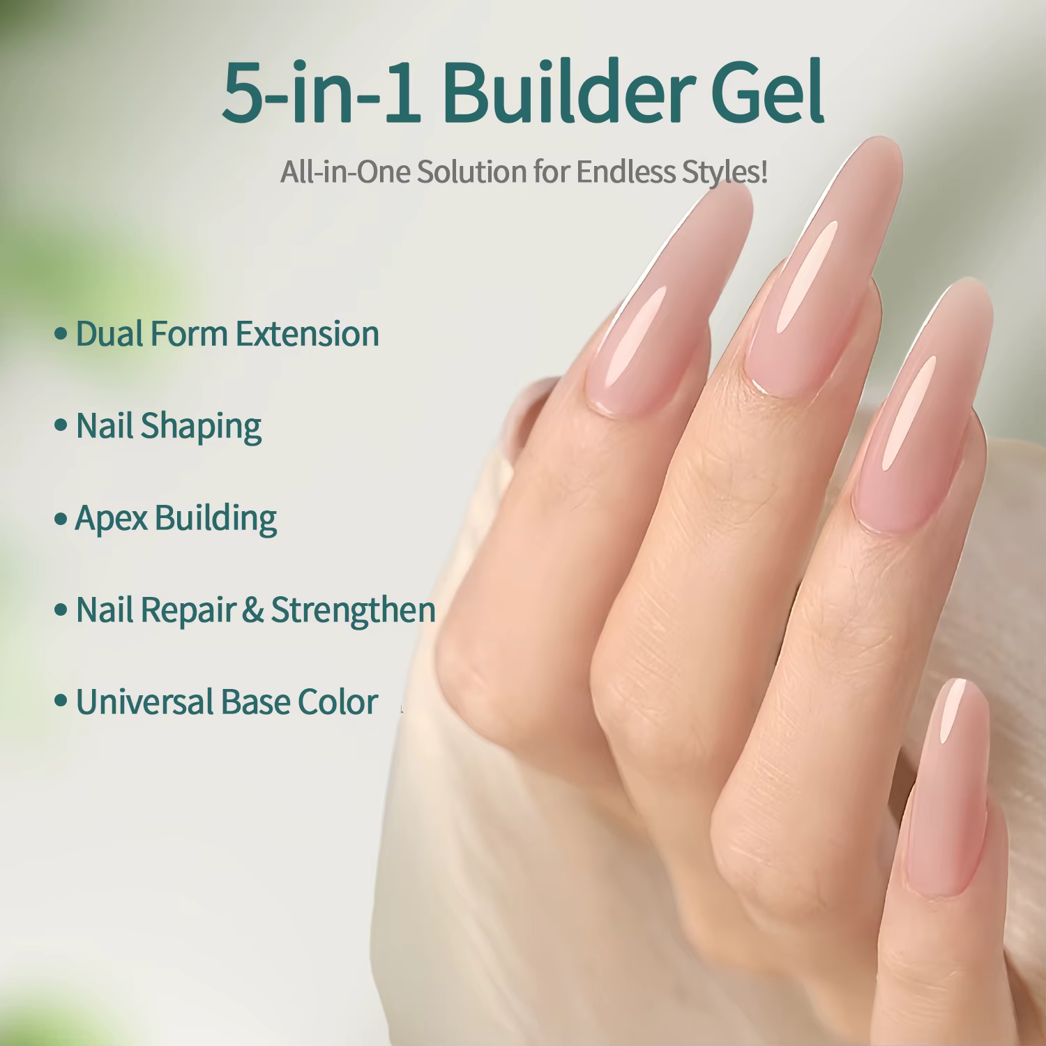 Nailpop – Gel de construction lisse laiteux