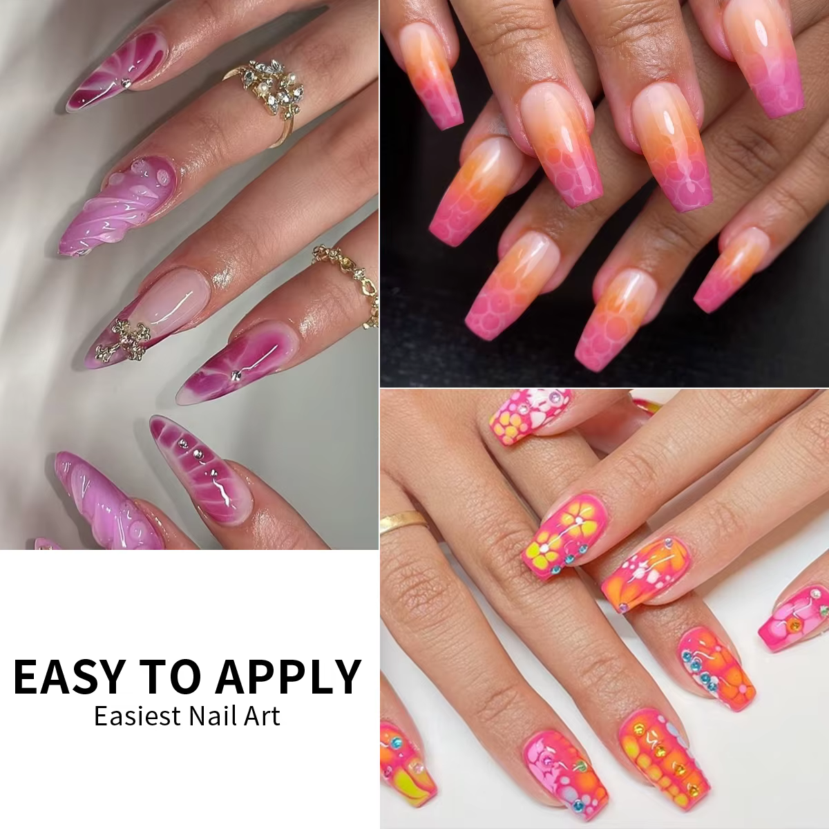 Gel Blooming pour ongles Hassleless 15 ml — Créez des effets dégradés et estompés. Facile à appliquer