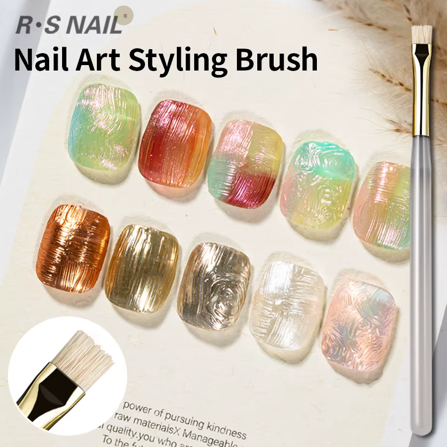 RSNAIL Nail Art Styling brosse rayure Liner brosses conception multifonctionnelle