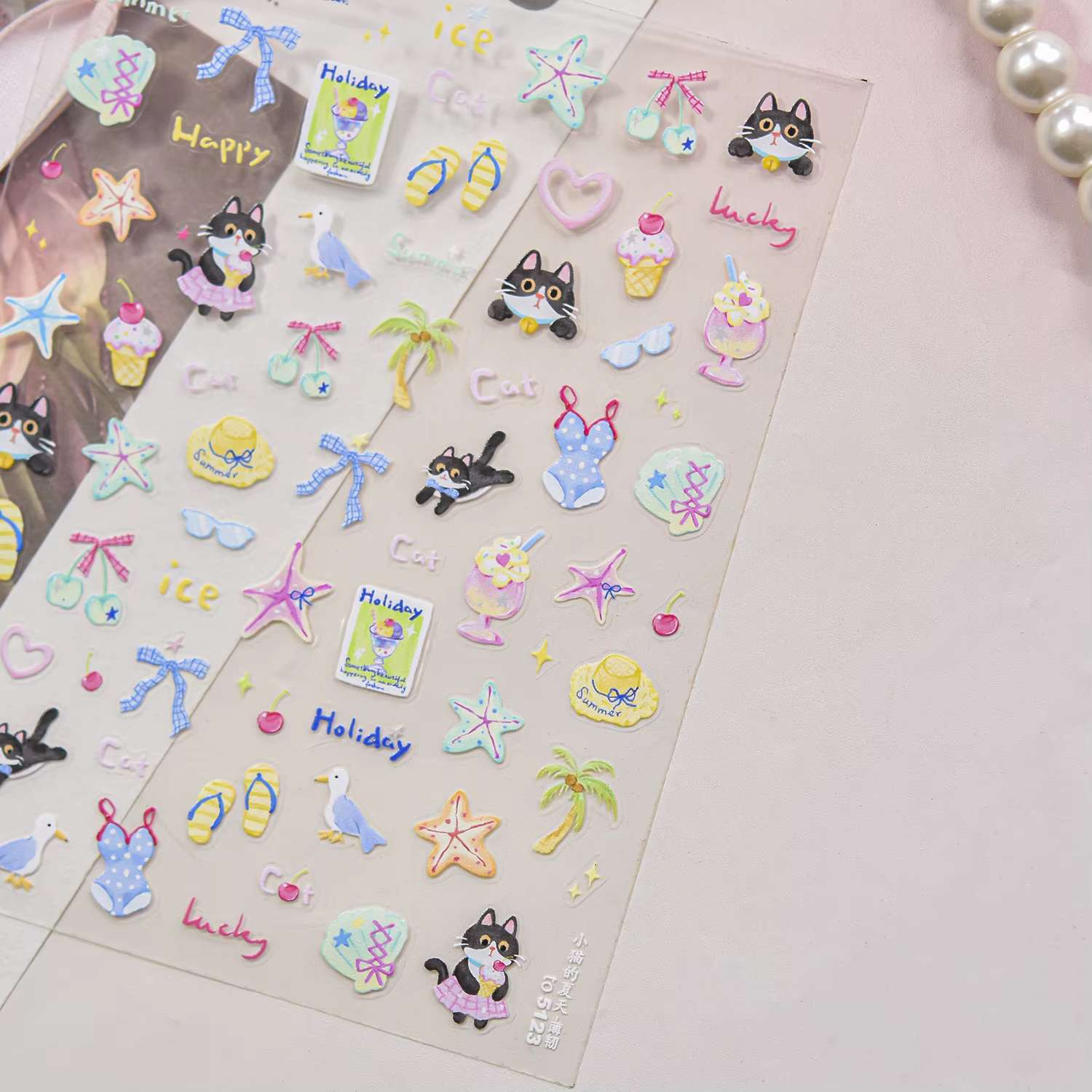 Autocollants 5D pour Nail Art