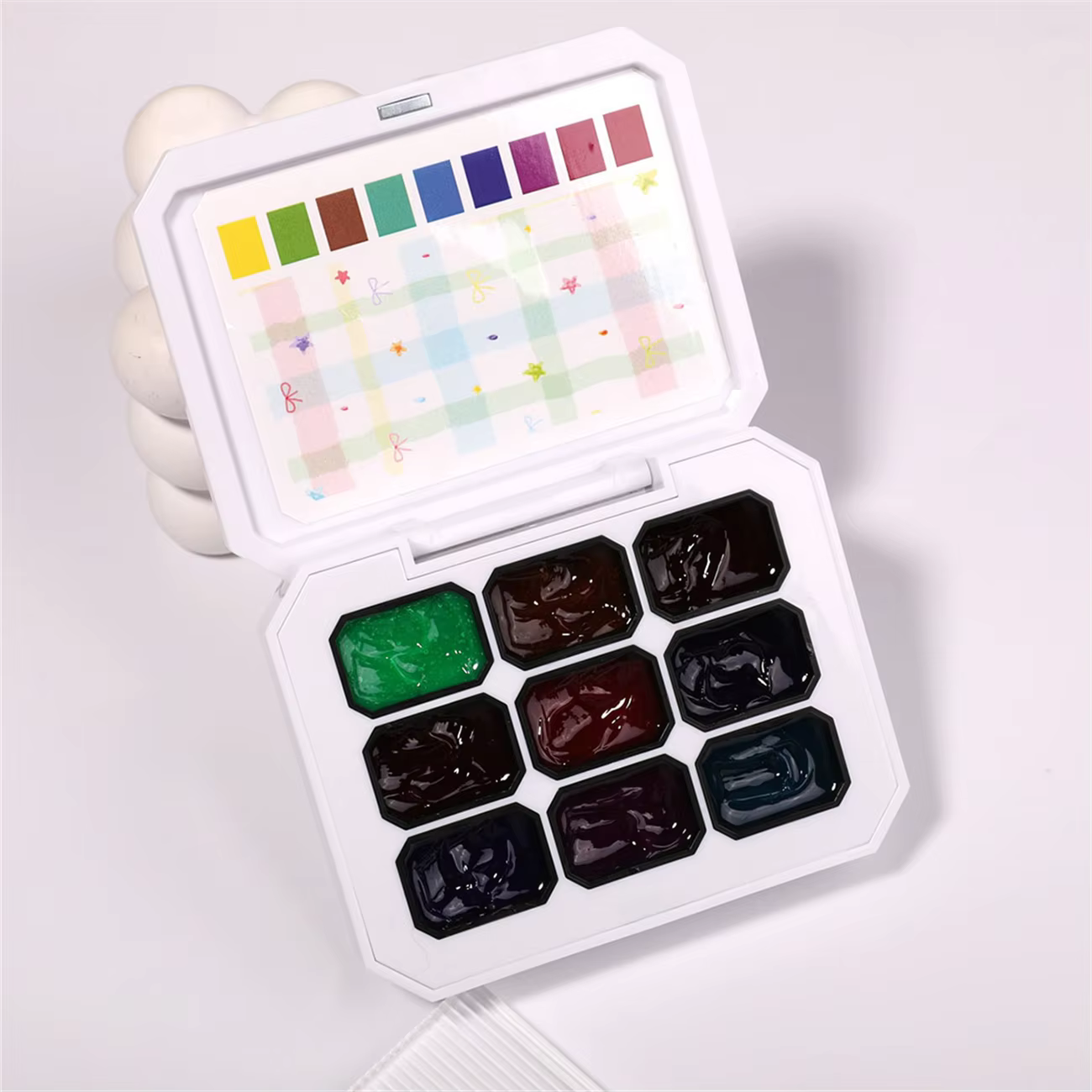 1 pièce Gel de modelage en verre solide couleur bonbon
