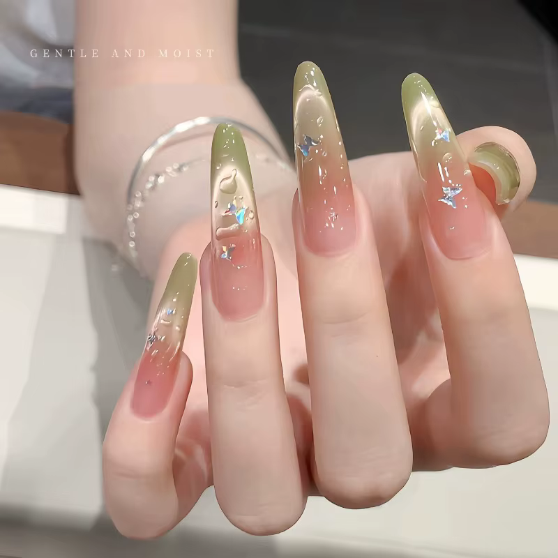 Kit de gel pour ongles effet goutte d'eau
