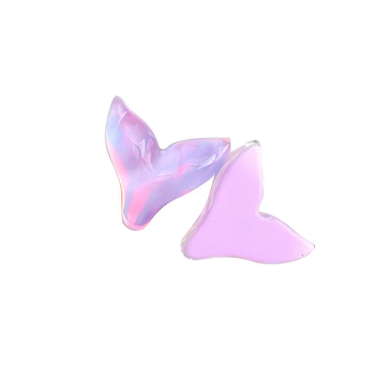 100 pièces fond pointu symphonie moka cristal Nail Art