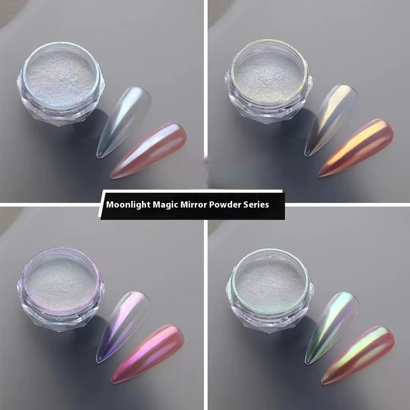 Aurora – poudre chromée pour ongles
