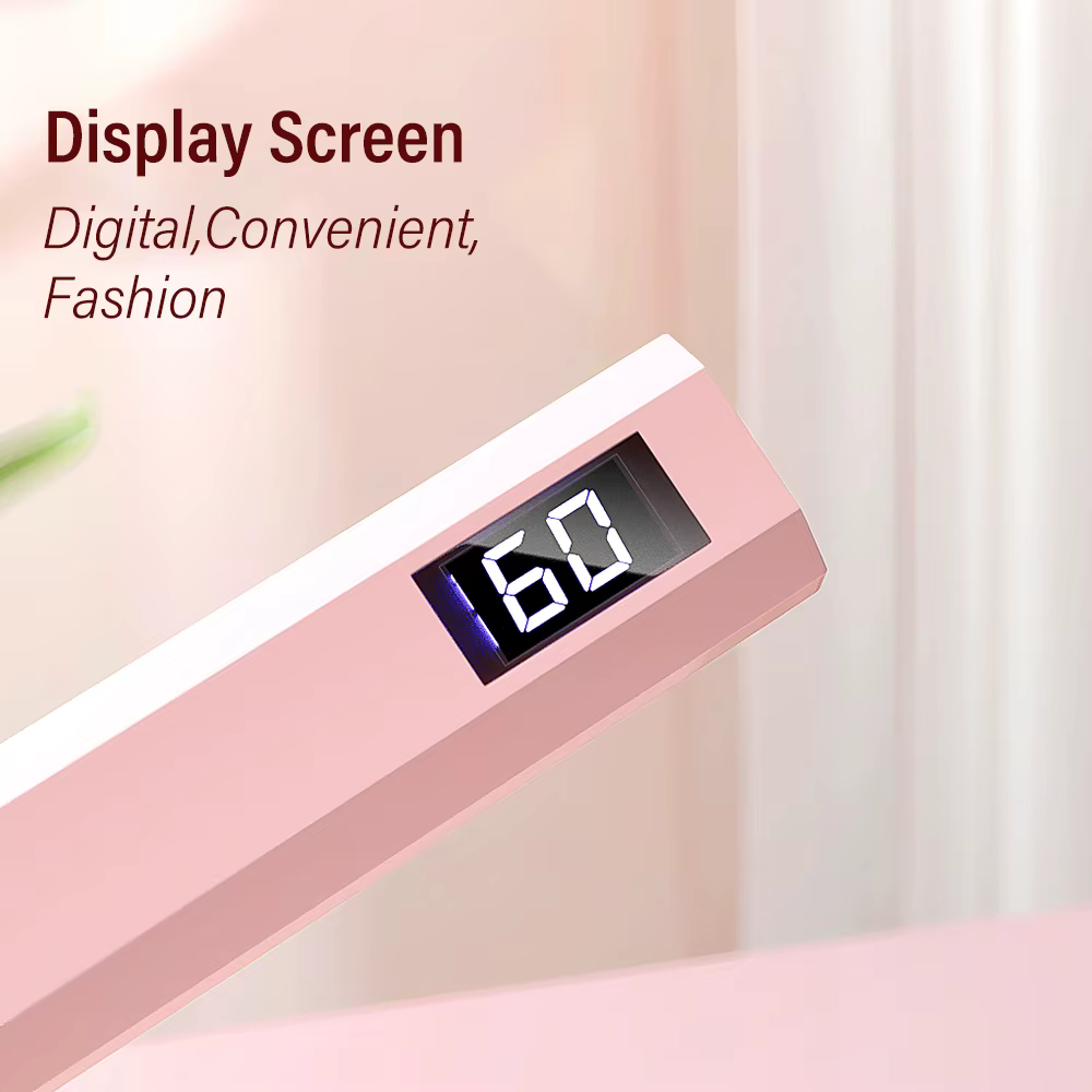 YIKOOLIN Séchoir à Ongles Rechargeable Pratique UV LED Lampe Portable à Main Séchage Rapide pour Tous les Gels Outil de