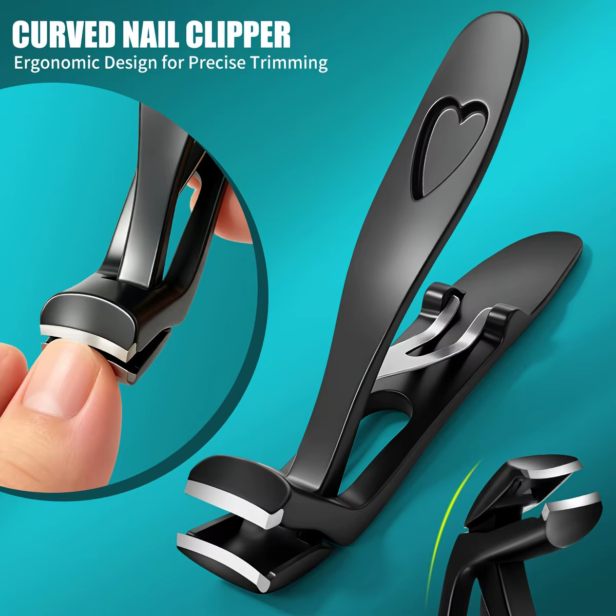 Coupe-ongles à grandes ouvertures