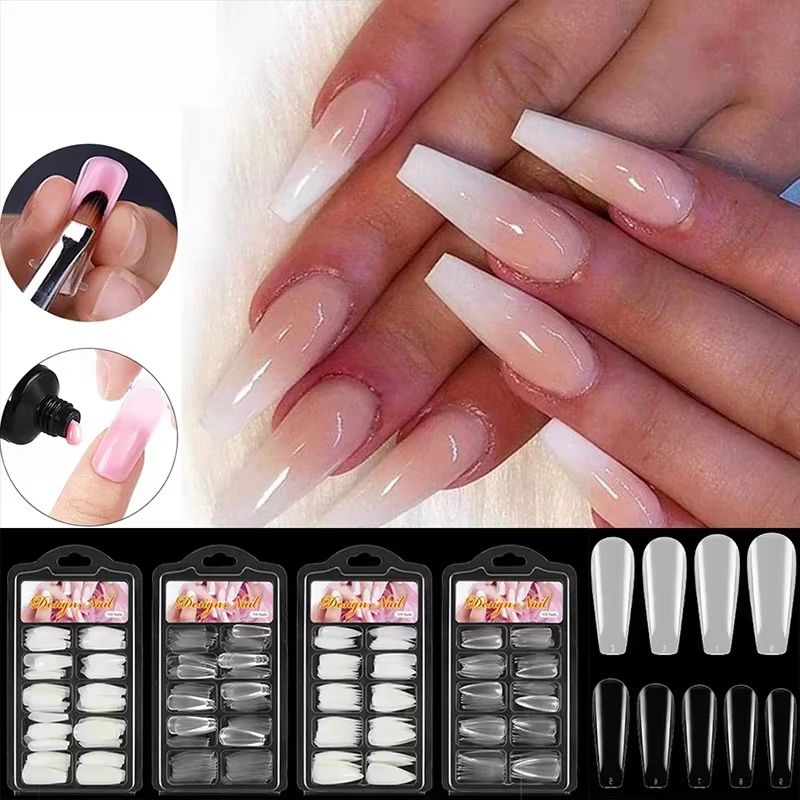 Faux embouts courts en forme de T