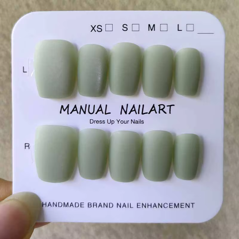 10 pièces de faux ongles à presser pour femmes