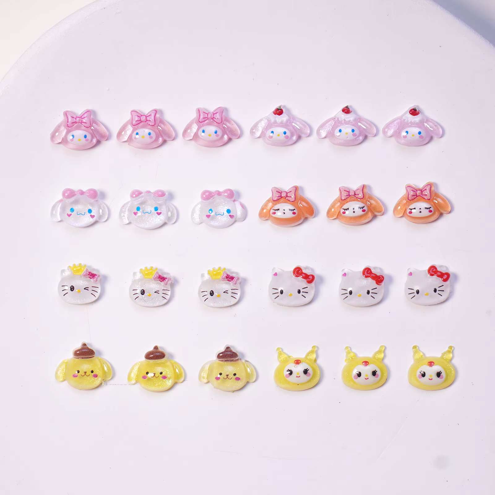100 pièces/paquet de charmes pour ongles KT Kitty - Art