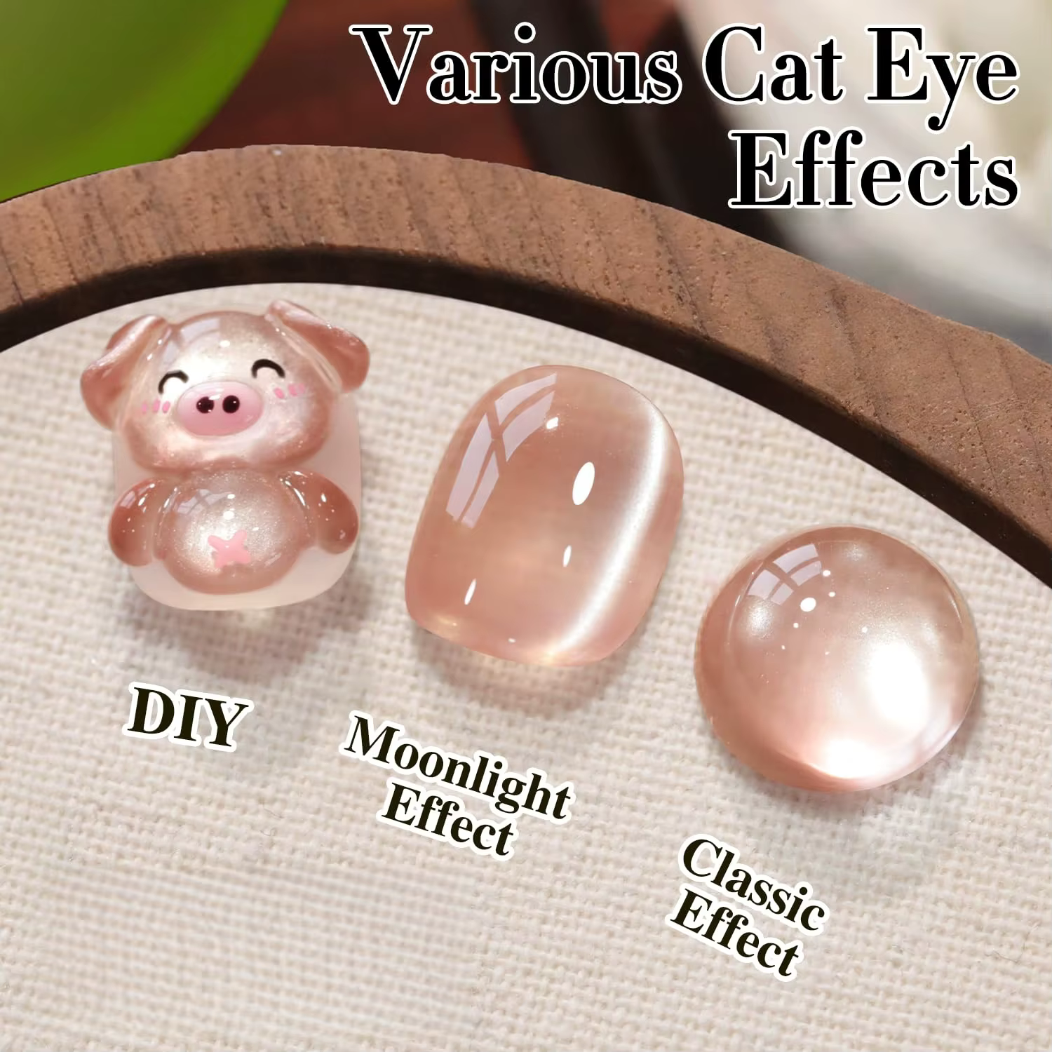 Vernis à ongles gel HL Jelly Glass Cat Eye 15ML