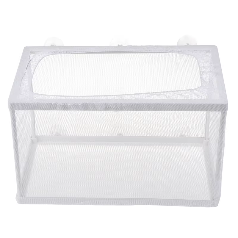 Filet d'incubateur d'élevage de poissons, boîte d'isolation suspendue pour Aquarium