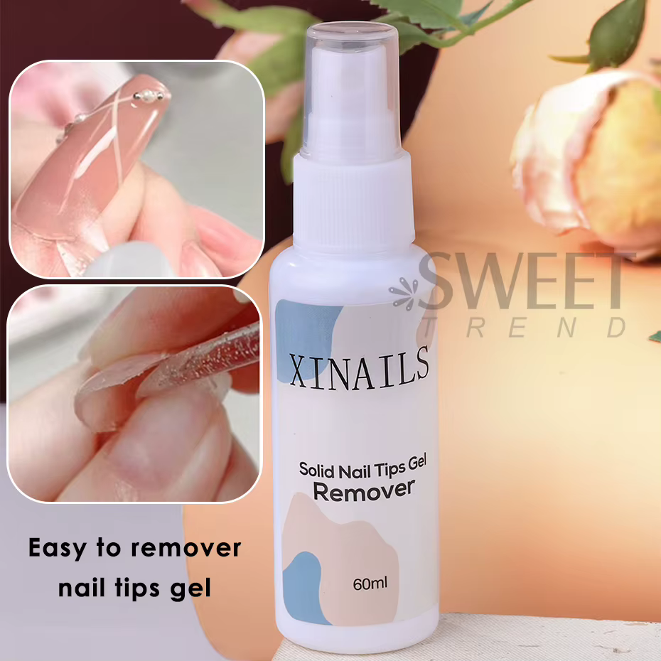 60ml ongles conseils adhésifs Gel dissolvant liquides facile à adoucir