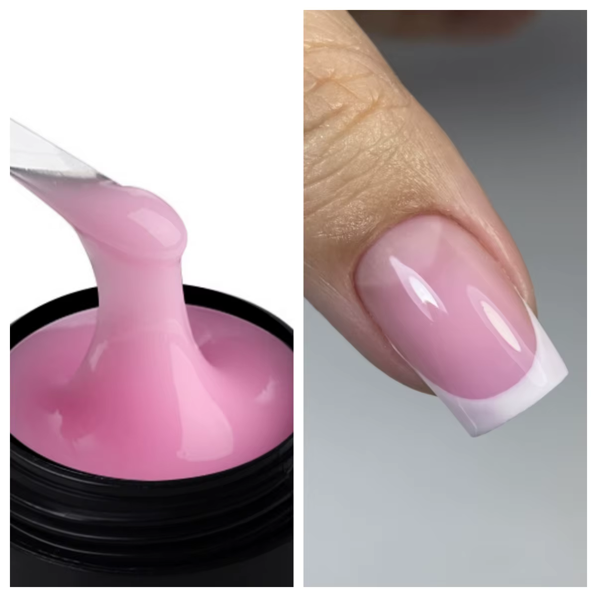 MSHARE Hema Tpo gratuit translucide gelée bleu jaune vert dégradé auto-nivelant Gel dur Extension rapide UV LED Gels pour ongles 50ml