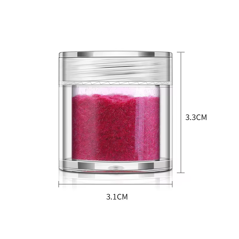 10 couleurs flou flocage velours poudre à ongles coloré paillettes poussière manucure bricolage UV Gel vernis Nail Art conseils décoration 10 ml/boîte