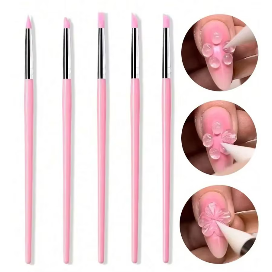 Brosse à ongles en Silicone