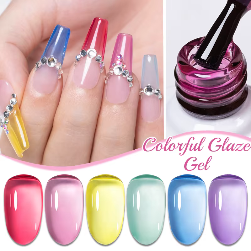 Vernis à ongles Gel en verre gelée 7.5ML