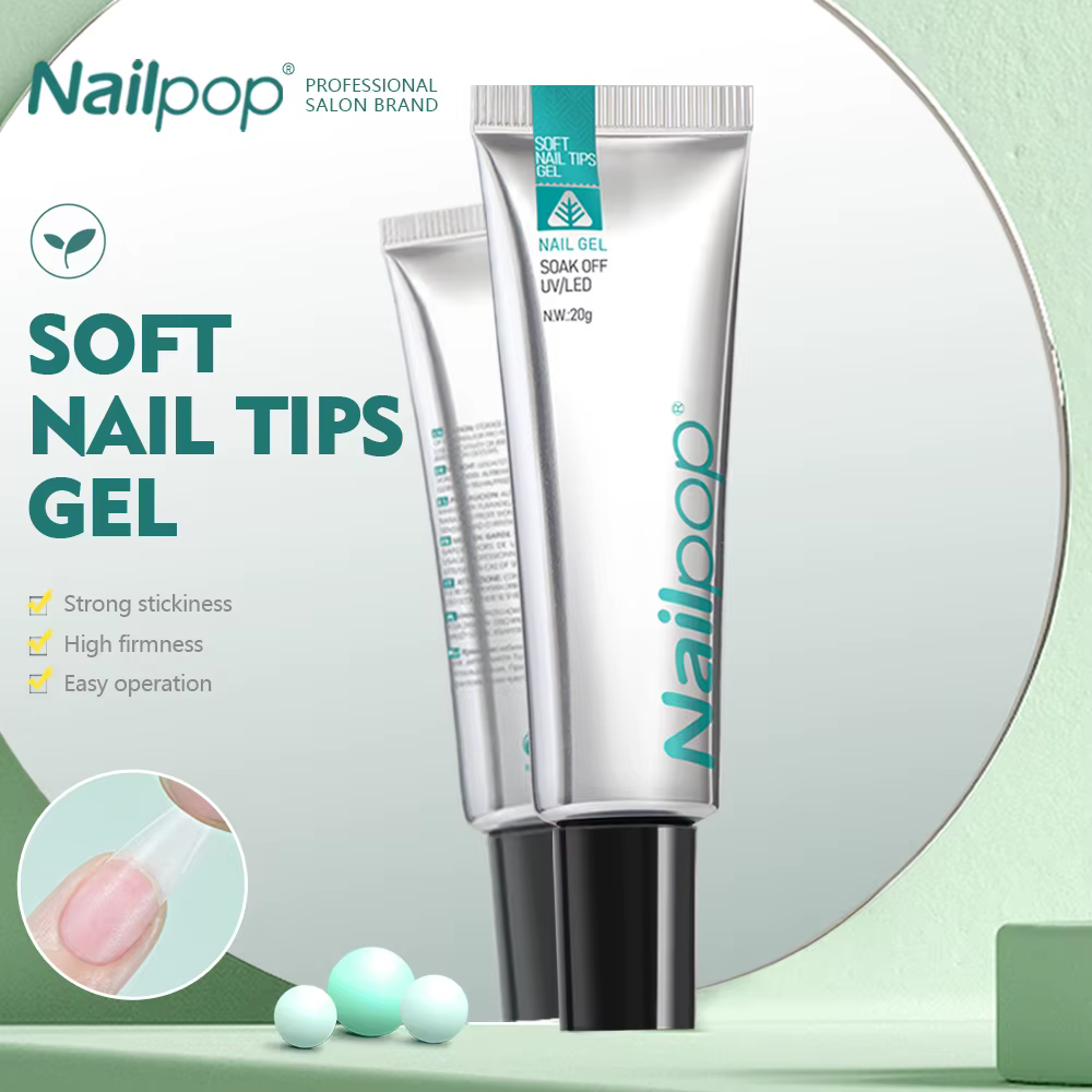Nailpop – colle à ongles en Gel solide