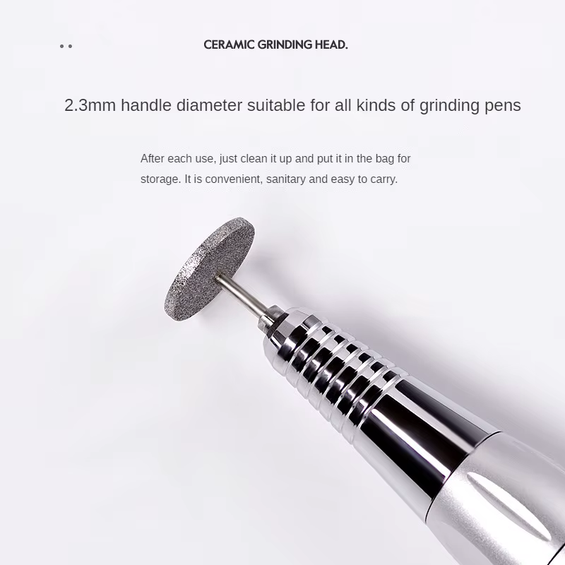 Forets métalliques en diamant pour ongles