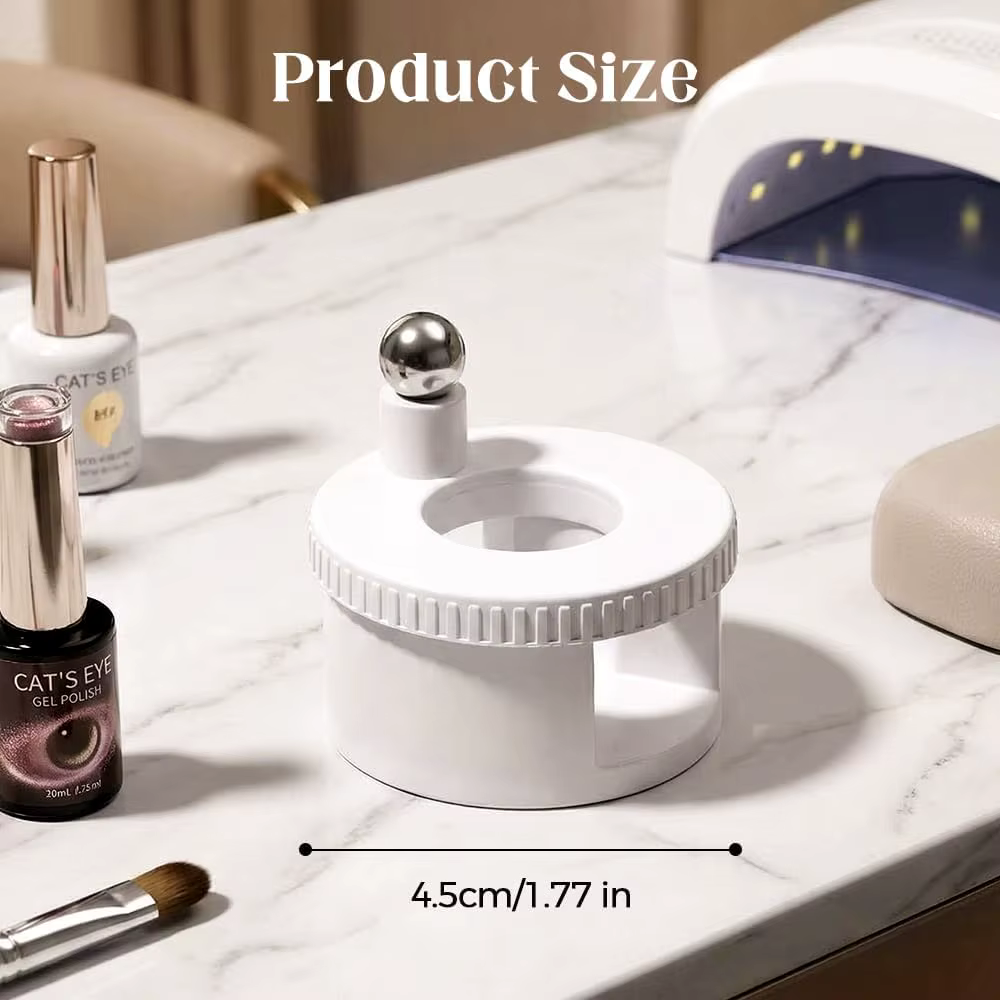 YIKOOLIN Aimant rotatif pour ongles effet œil de chat