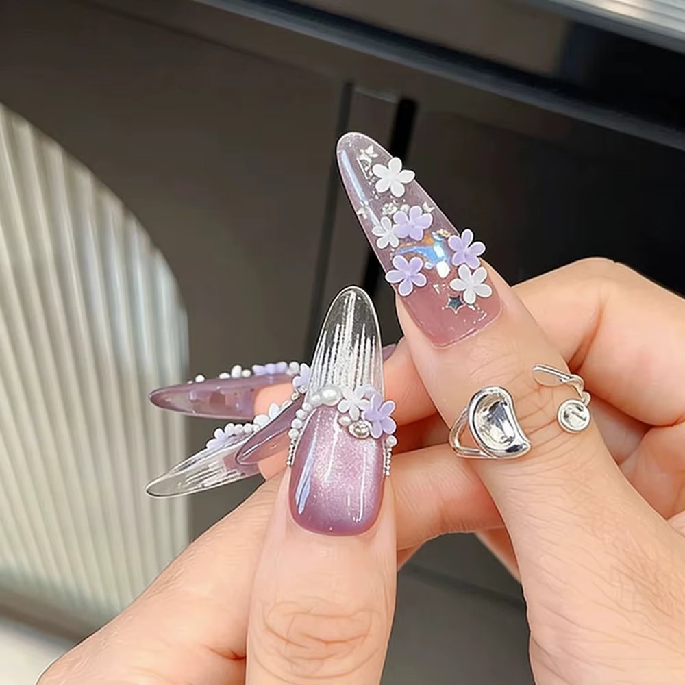 100 pièces de fleurs en résine colorées (frangipanier