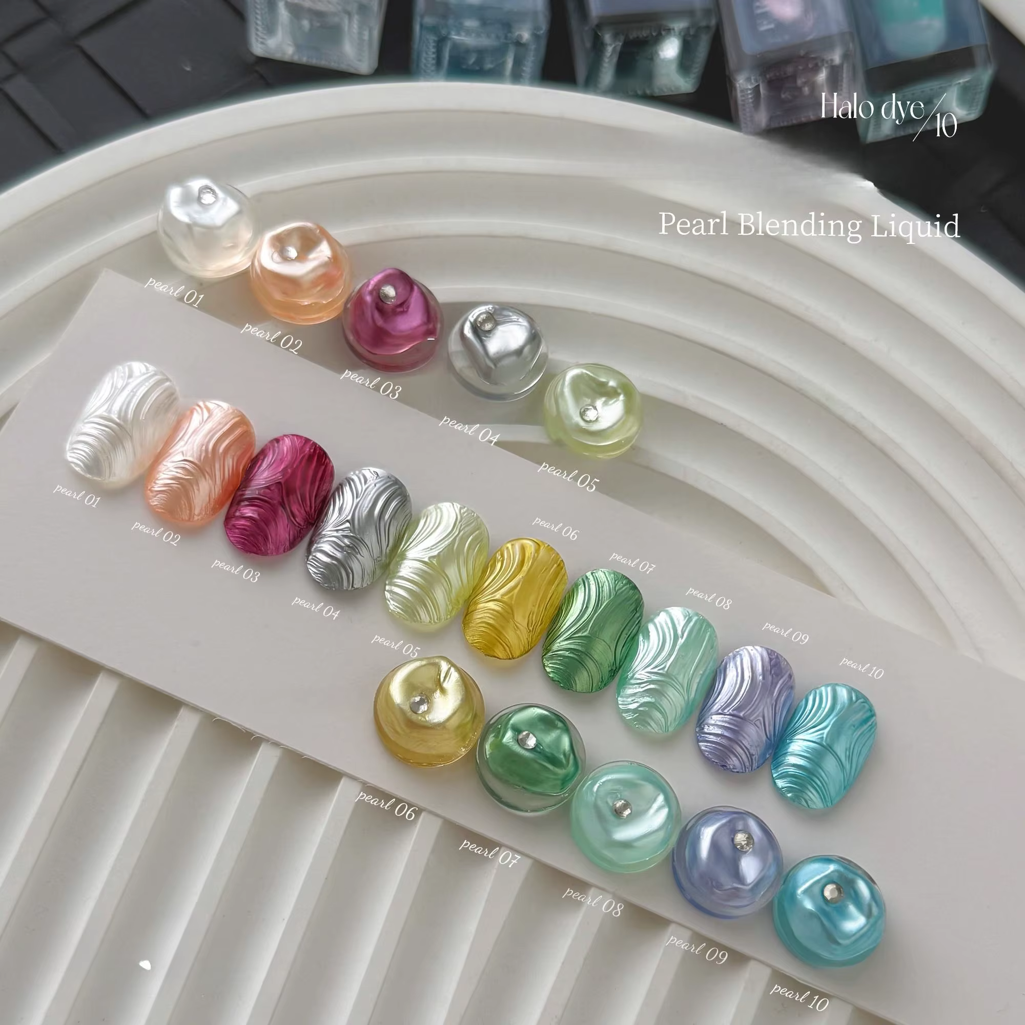 Vernis à ongles gel effet fleurs d'été