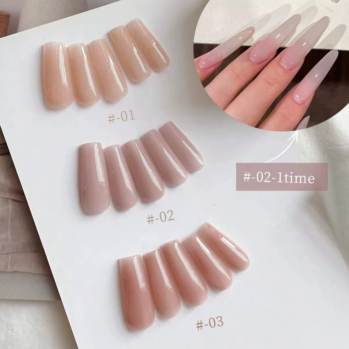15ML glace peau nue série Gel pour ongles pur nu vernis