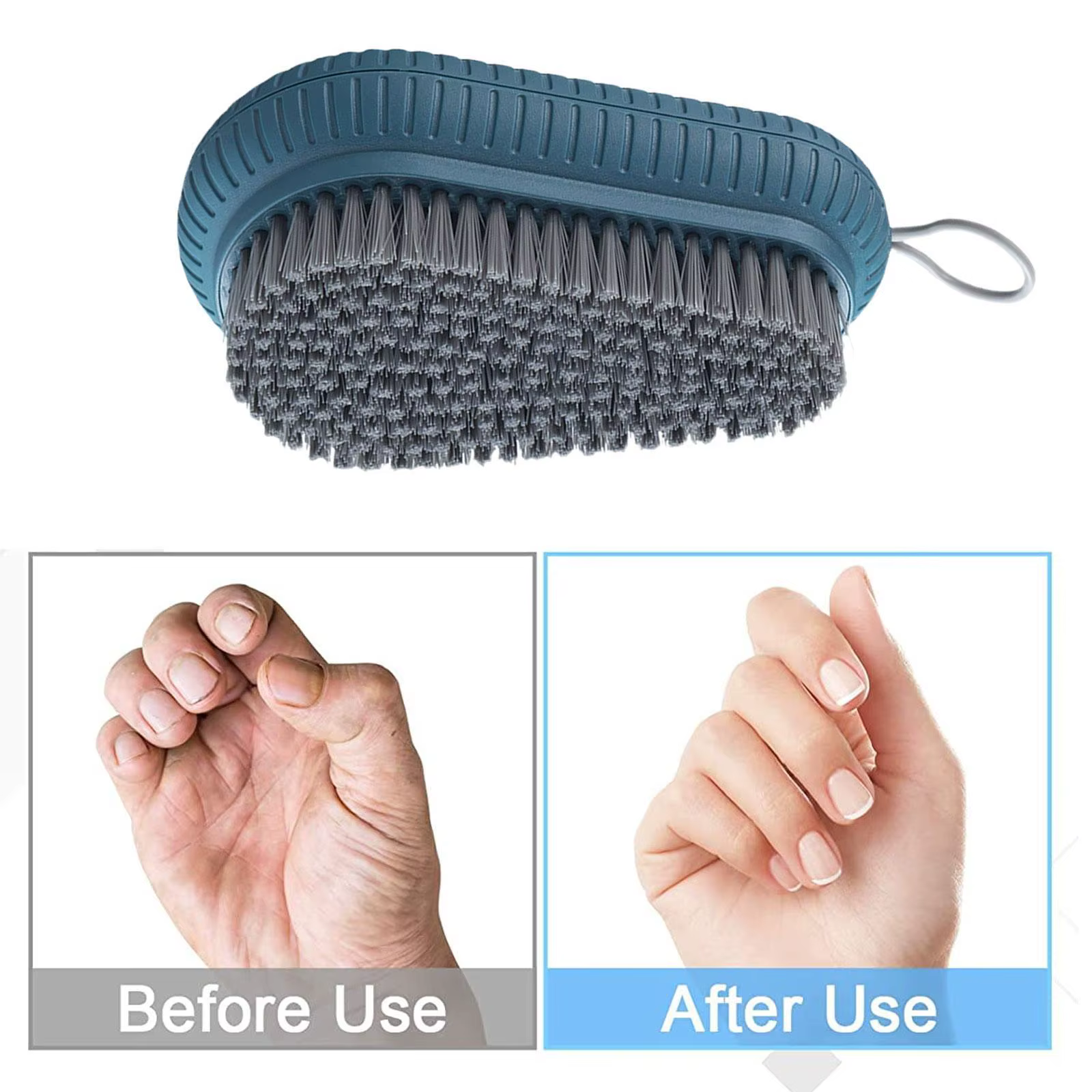 Brosse à ongles pour le nettoyage des ongles
