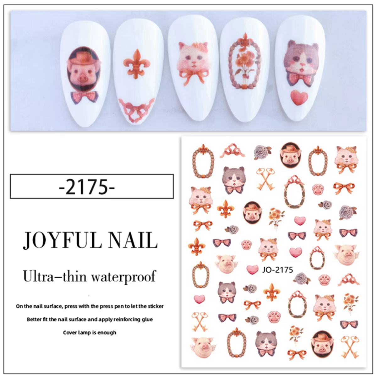 Harvey Nail Art Stickers