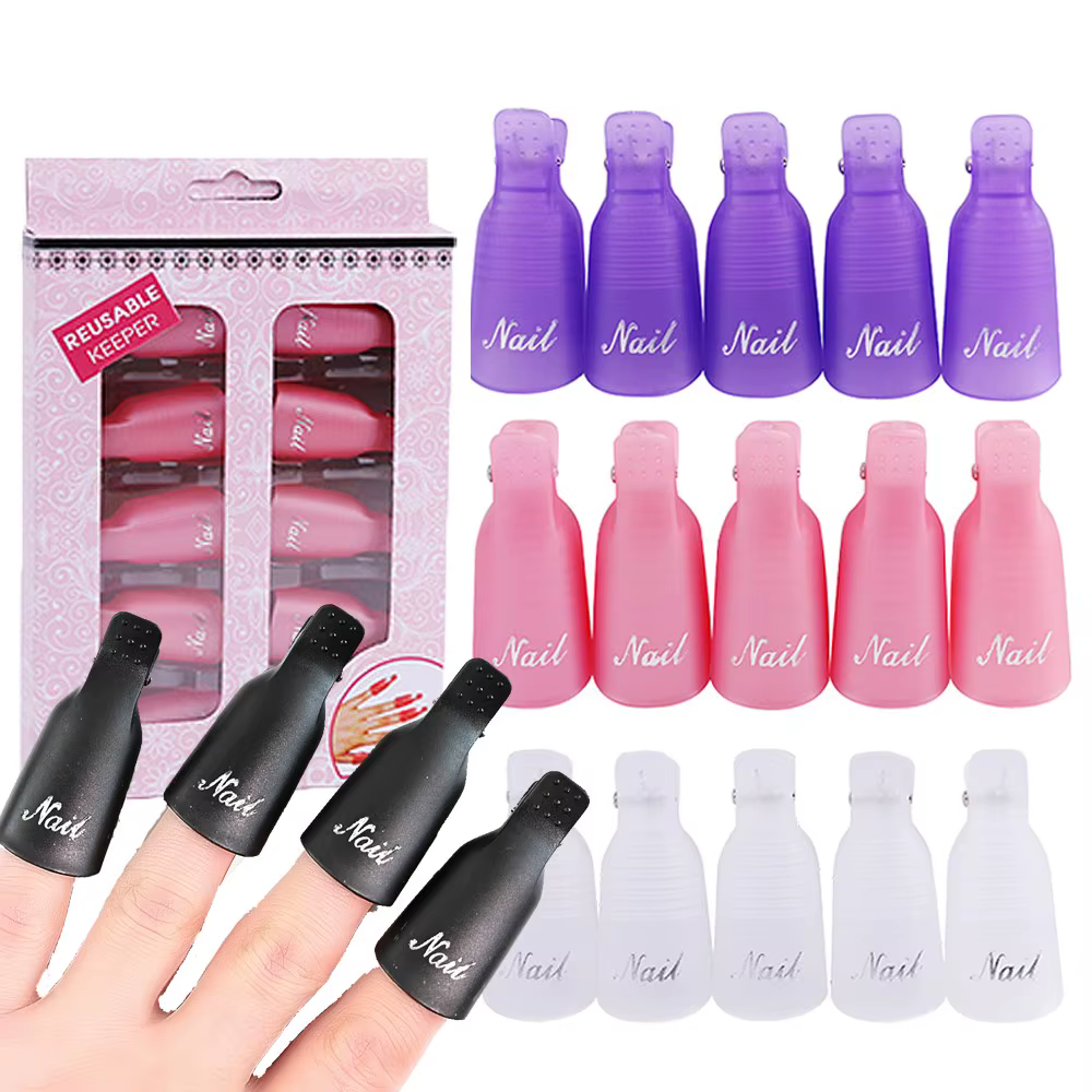 Clips dissolvant de vernis Gel UV