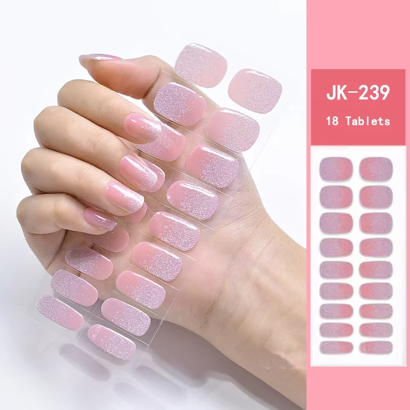 Bandes Adhésives pour Ongles en Gel Semi-Durci
