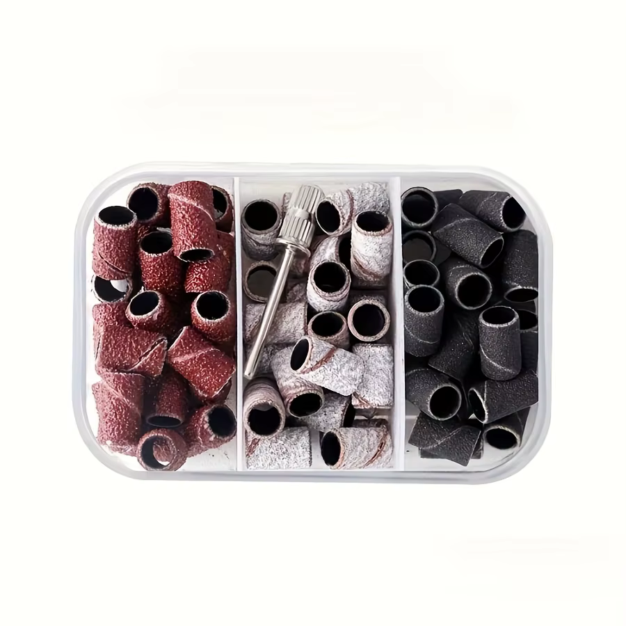 75 bandes de ponçage pour ongles avec embout de mandrin de 3/32"