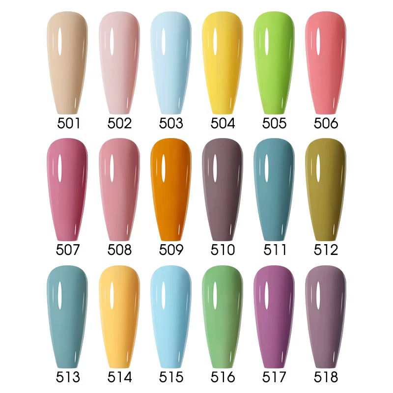 Clou Beaute Gel vernis à ongles néon marron bleu Royal rouge vert Pastal nu Nail Art