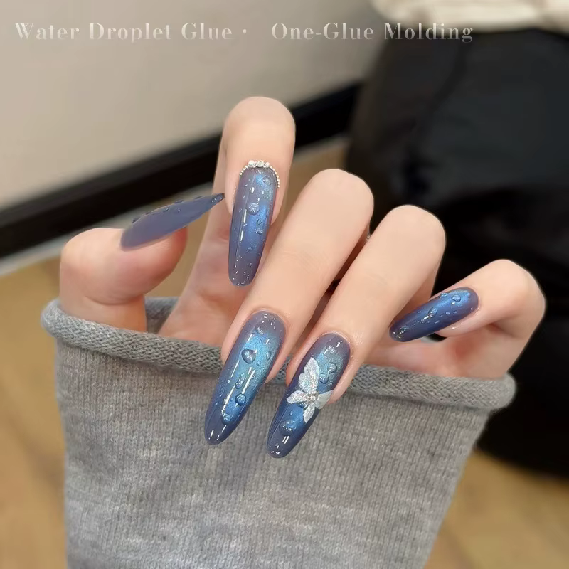 Kit de gel pour ongles effet goutte d'eau
