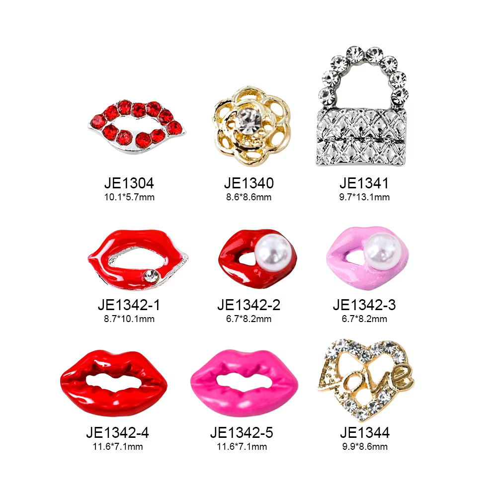 Breloques pour ongles 3D