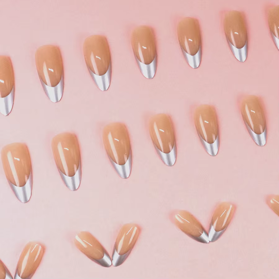 Faux ongles moyens pour femmes et filles