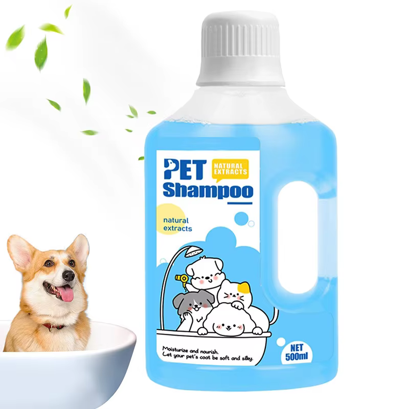 Shampoing de bain pour animaux de compagnie, 500ml, pour chats et chiens, soins et nettoyage, désodorisant doux et lisse, Anti-démangeaison, parfum longue durée