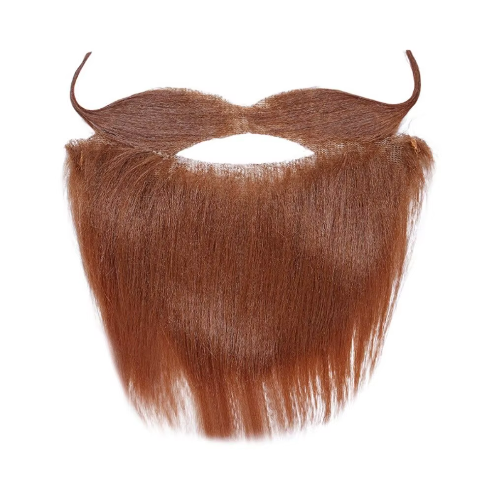 Barbe artificielle réaliste, fausse barbe amusante et vive pour Halloween, fausse moustache, barbe tressée de Viking sauvage et mignonne, accessoires de cosplay, décoration