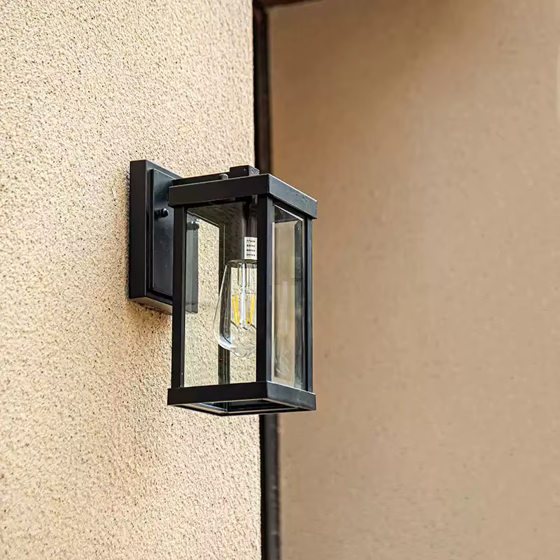 Lampes murales extérieures rétro imperméables pour balcon cour porte couloir extérieur applique murale Villa paysage décor éclairage