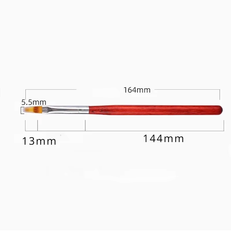 Pinceau pour nail art, design dentelle ombré