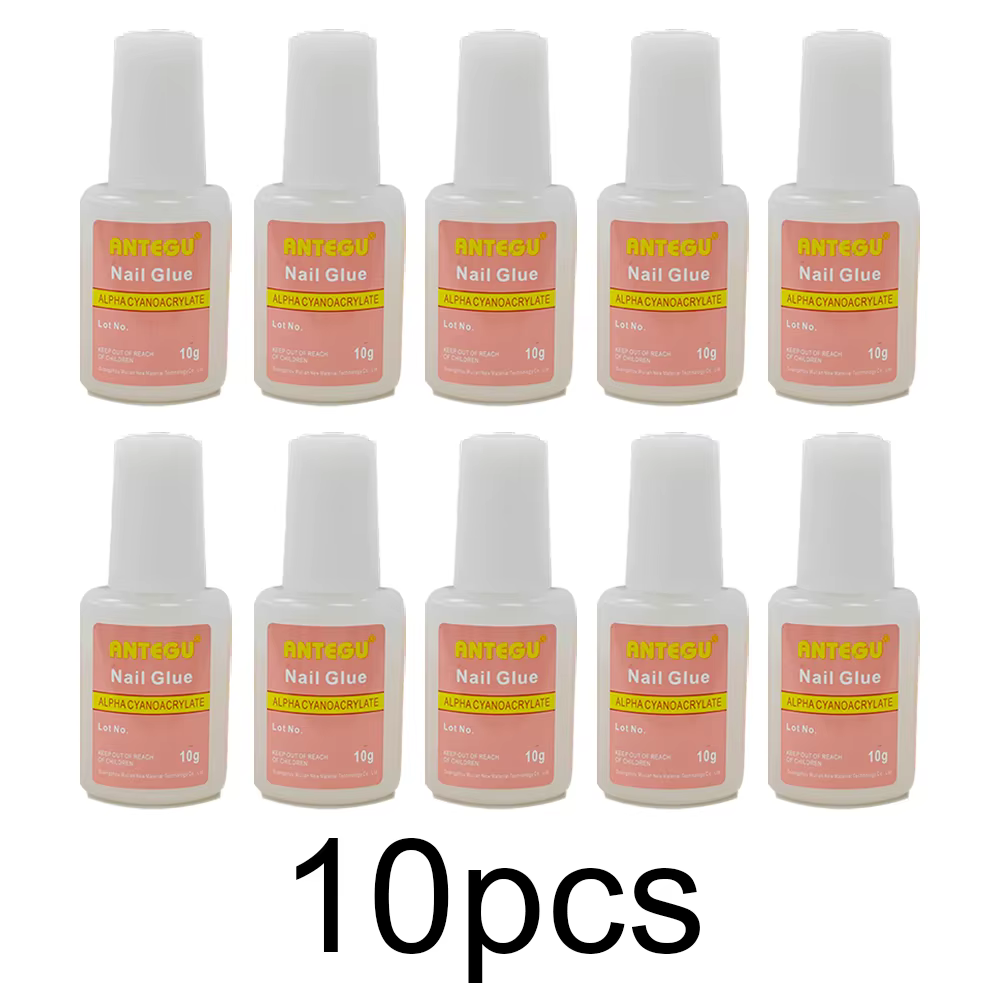 5/10 pièces colle à ongles
