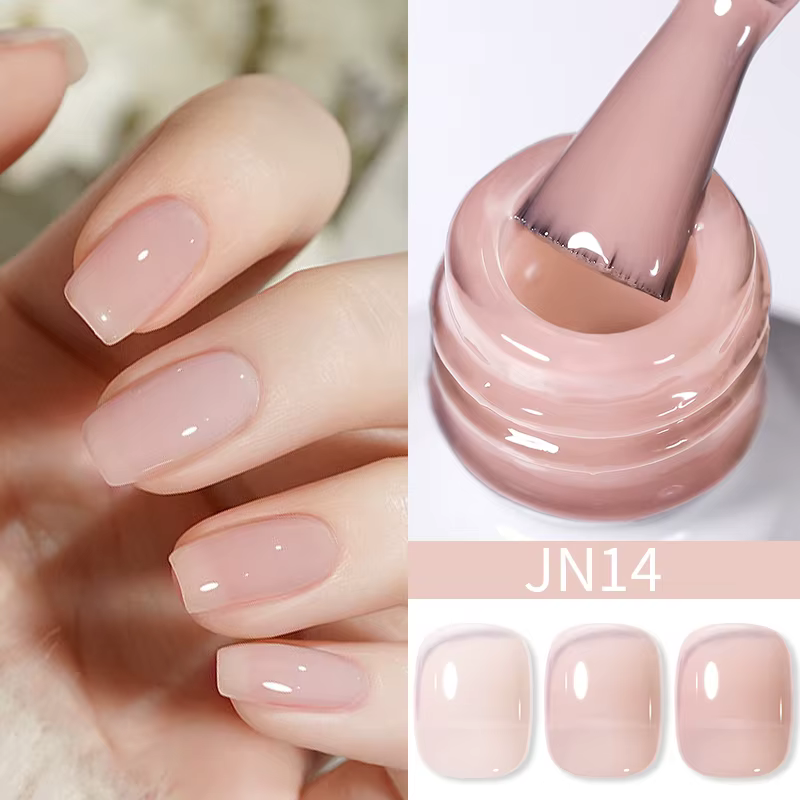 BORN PRETTY violet gelée nu Gel vernis à ongles 10ml translucide clair Gel