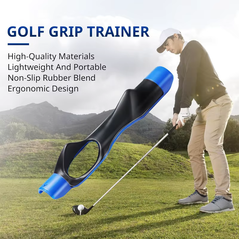 Entraîneur de poignée de golf, aide à l'entraînement de golf, kit de poignée de golf, poignées de club de golf, club de golf d'entraîneur de poignée pour aider la position correcte de la main