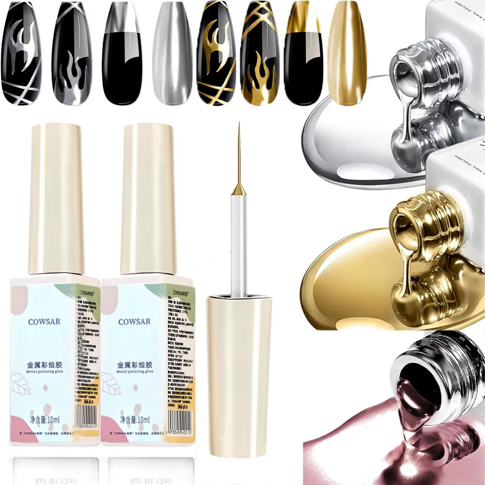 Vernis à ongles Gel à paillettes réfléchissantes 5D