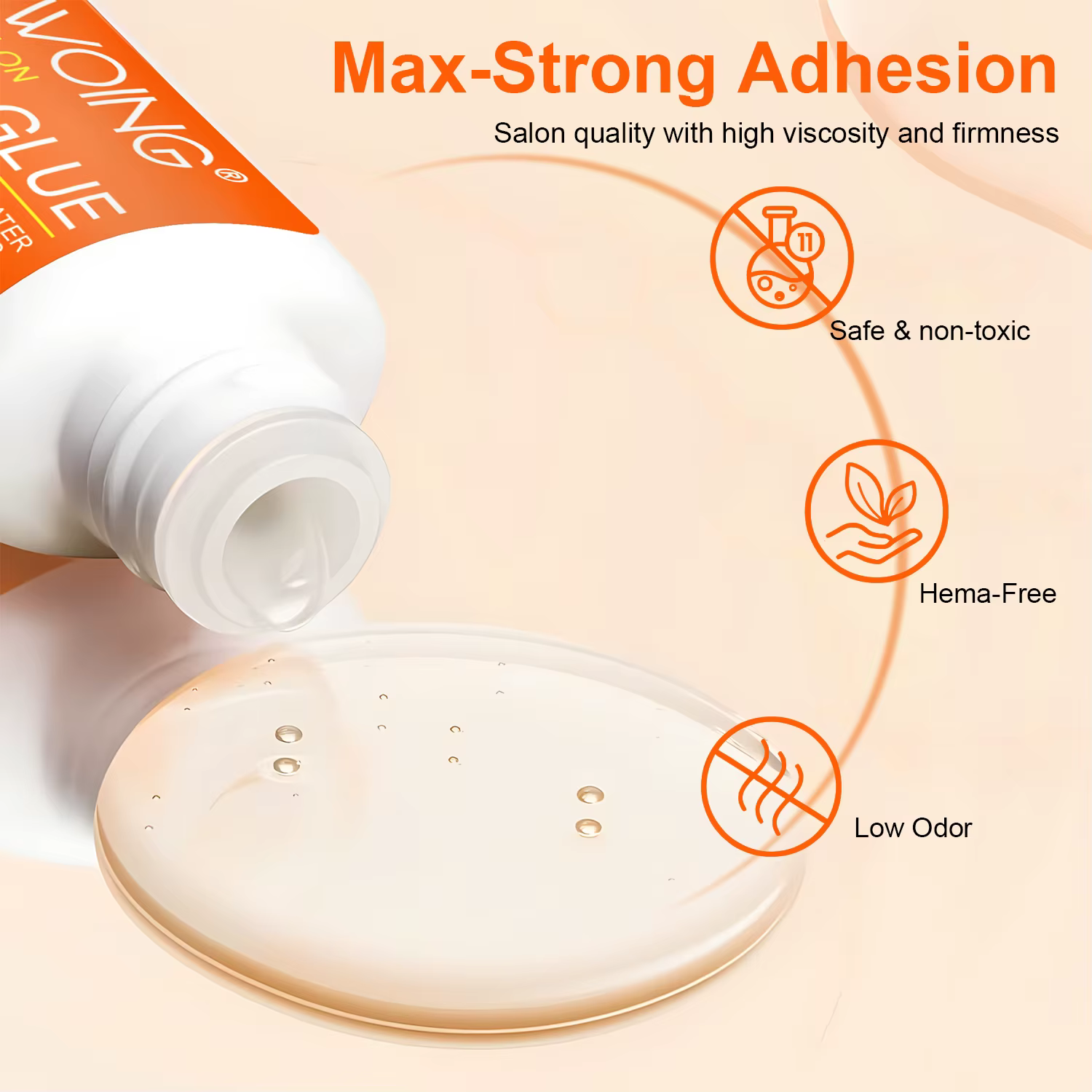 Twoing – adhésif liquide imperméable pour ongles
