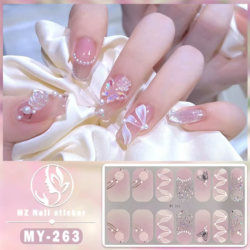 Autocollants 3D pour Ongles