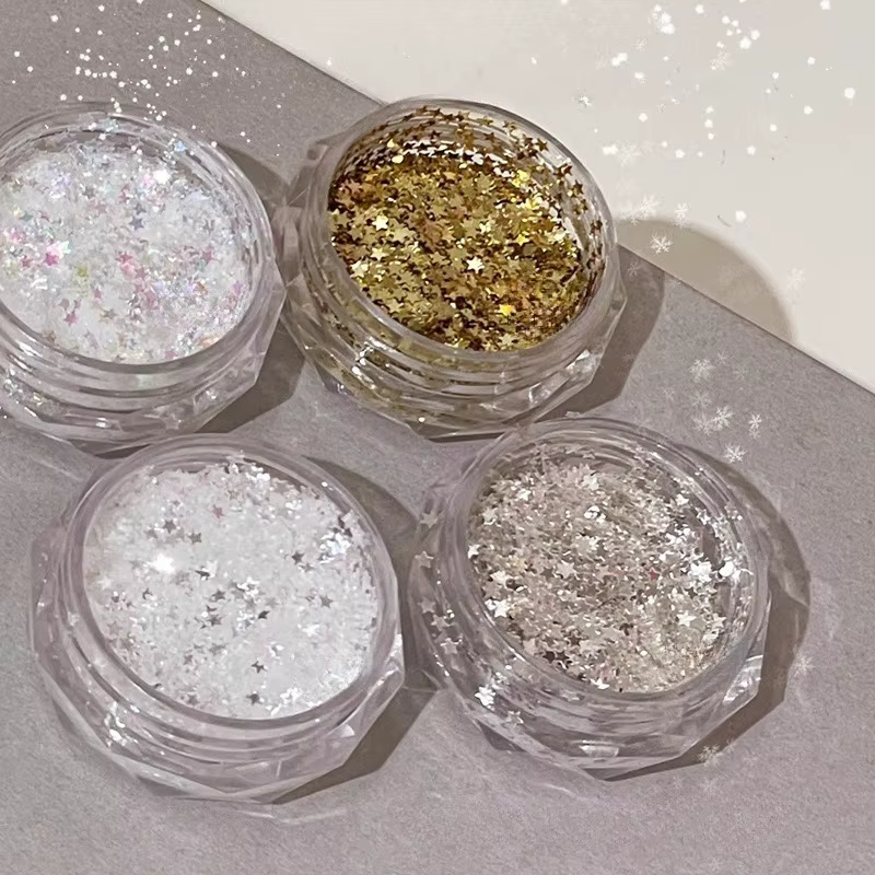 Mini étoile scintillante pour ongles