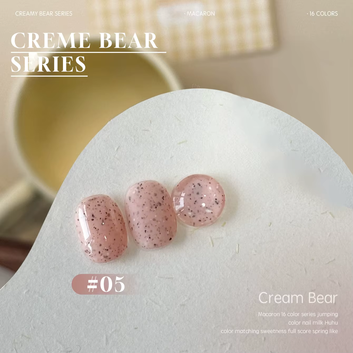 MIANEL 12ML Vernis à Ongles Gel Crème Hiver Mignon Effet Macaron Dopamine Nouveau Style 2026 Blanc Rouge 1-16 pièces