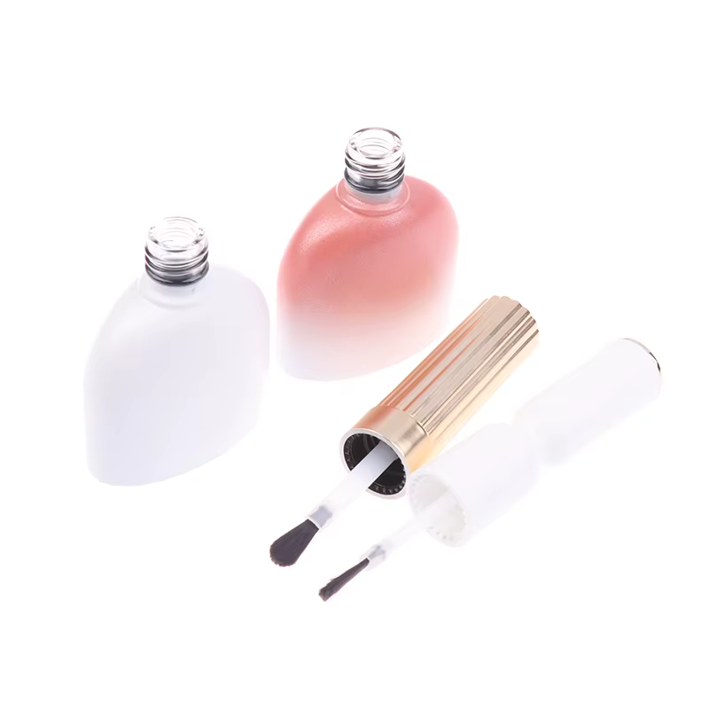 Mini bouteille en verre pour vernis à ongles de 15ml