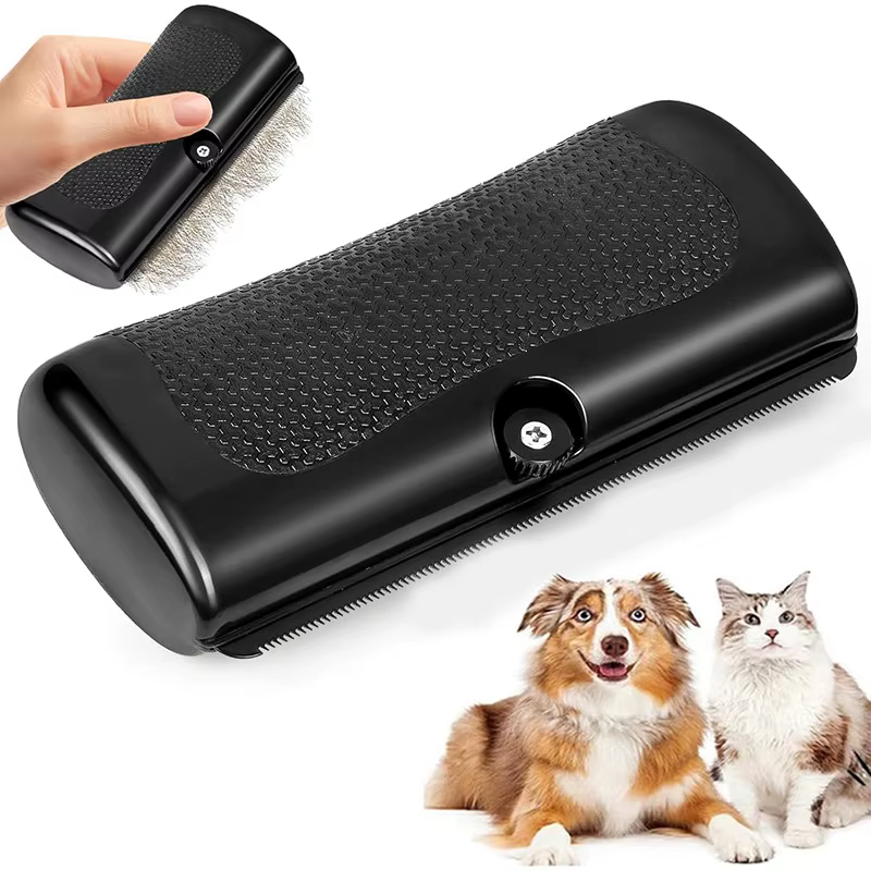 Brosse professionnelle multifonctionnelle ergonomique pour animaux de compagnie, outil de démêlage et de suppression des poils de chien
