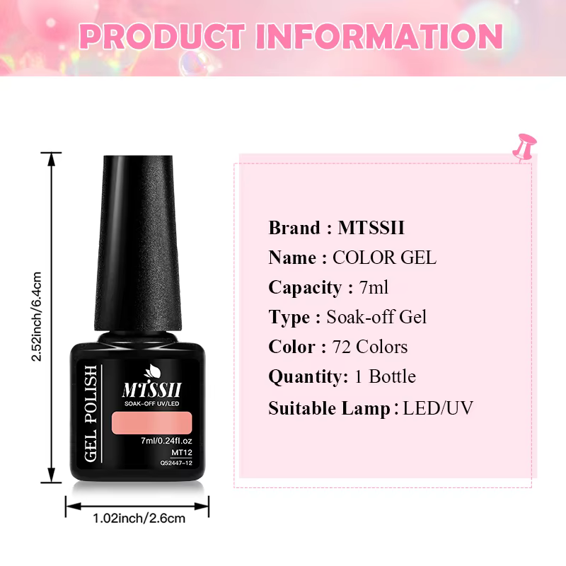 Vernis à ongles Gel Macaron